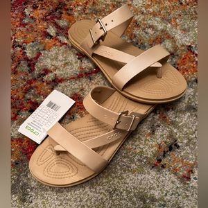 Crocs Tulum Metallic Sandal